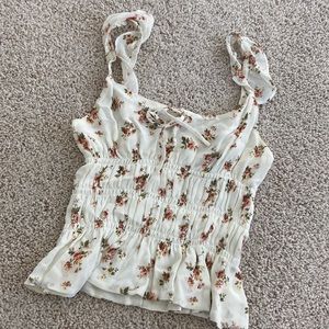 Reformation Floral Top